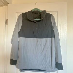 The North Face Two-Tone Gray Puffer Jacket